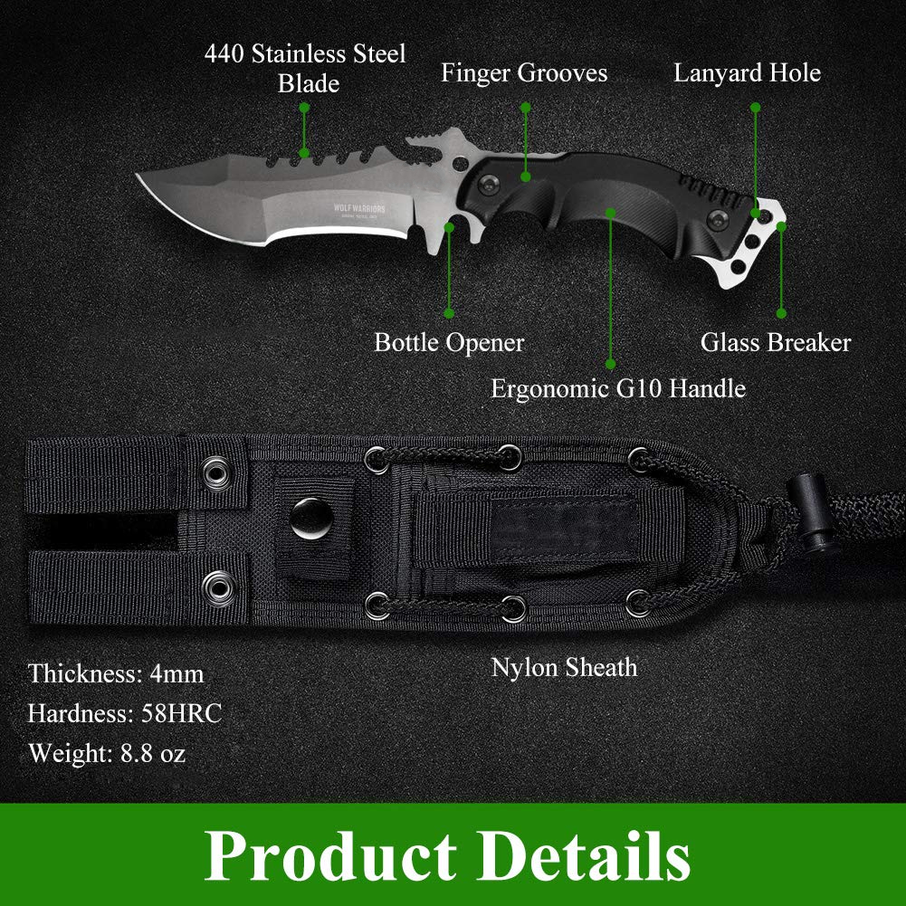 🔥Last Day Promotion-Factory Outlet SAVE 72%🎄Trident Outdoor Survival Tactical Knife