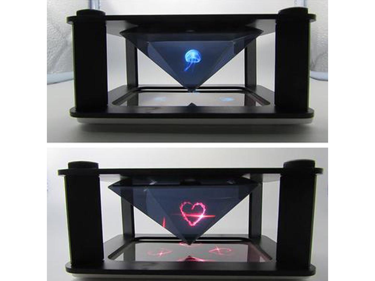 3D Holographic Projection Pyramid