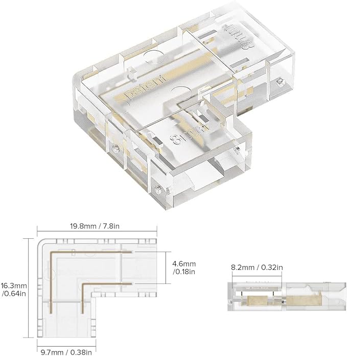 COB LED Strip Connectors【No soldering required】