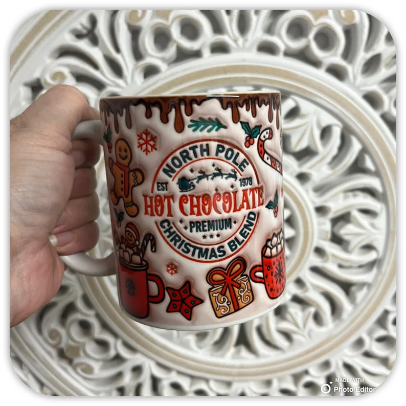 🎅Early Christmas Promotion - 49% OFF 🍫Personalised Hot Chocolate Mug