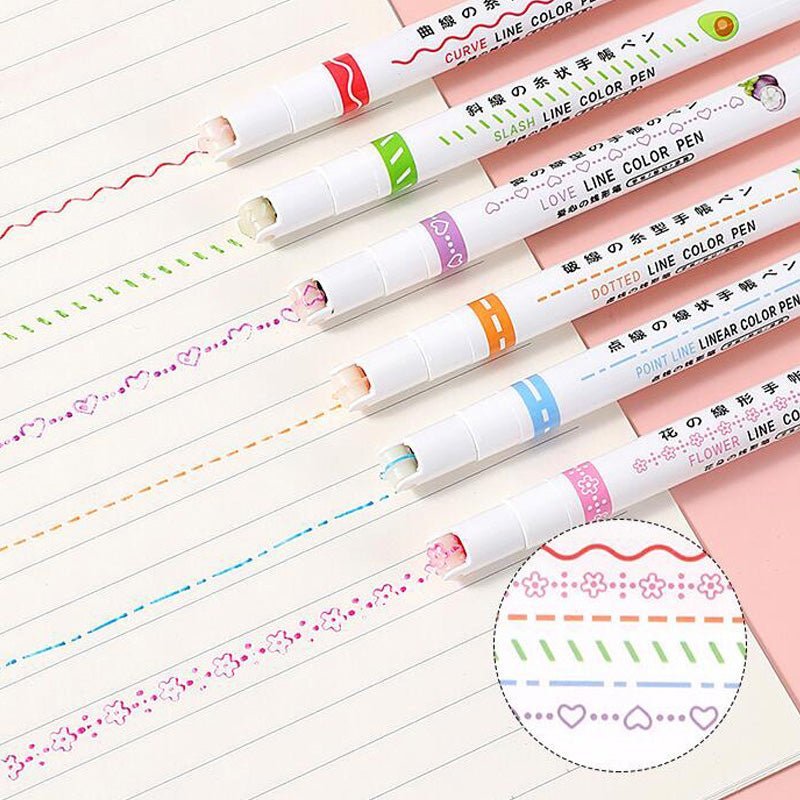 🔥Hot Sale 49% OFF🔥Curve Highlighter Pen-BUY 3 GET 3 FREE TODAY