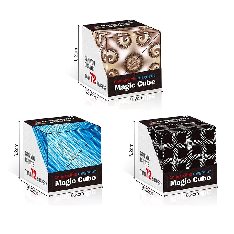 🔥New Year Promotion 50% OFF💥Changeable Magnetic Magic Cube