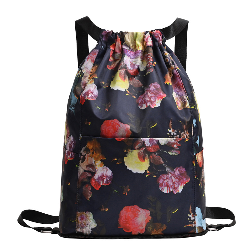 🔥Last Day 50% OFF - Drawstring Foldable Large Capacity Dry-wet Separation Travel Sports Backpack