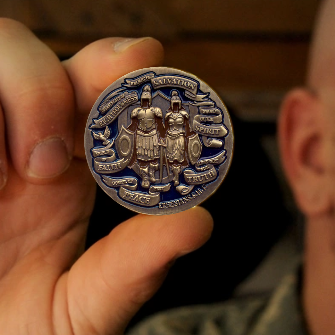 Armor of God Commemorative Challenge Coin