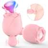 Sucking Tapping And Vibrating Rose Toy