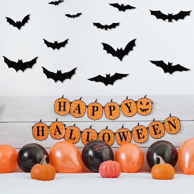 Halloween 3D Lighted Bats