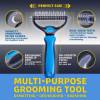 Summer Hot Sale 48% OFF-Pet Pro Grooming Tool- Dual-sided Comb(🔥Buy 2 Get 1 Free)