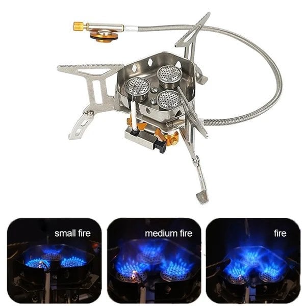 🌞Summer Promotion 49% OFF💥Camping Outdoor Windproof Gas Burner