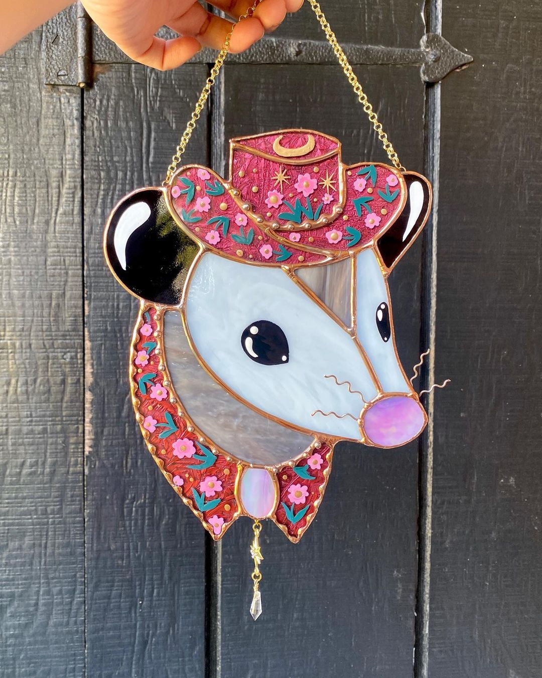 🎄🎅Christmas Presale - 49% OFF🎄-Handmade Possum Suncatcher