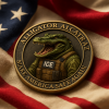 🏆Flash Sale 60% OFF - ⛓️🐊Alligator Alcatraz Inmate Mugshot Coin