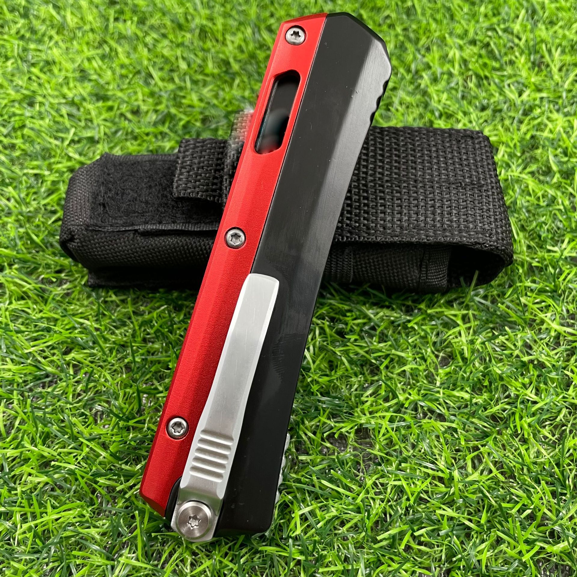 🎁TikTok Last Day Sale🔥Glykon OTF Automatic Kn.iFe Black Al + Ti (3.75