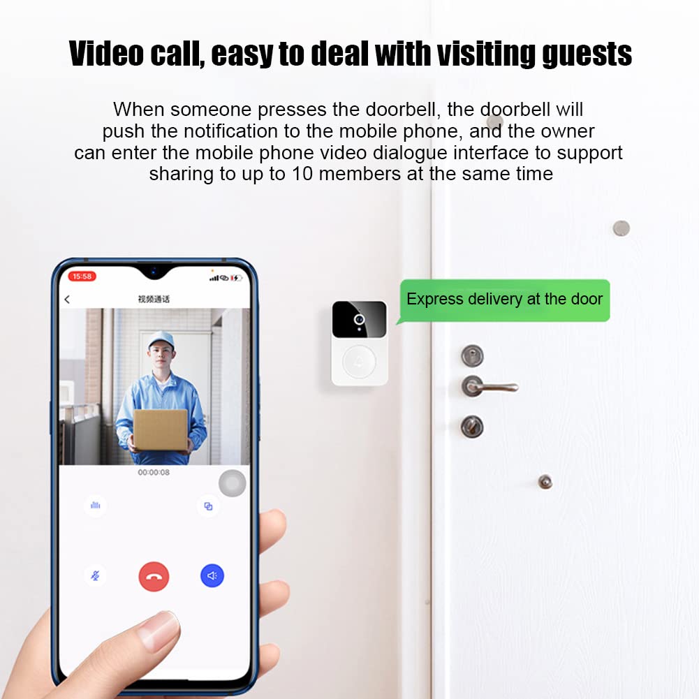 🔥Last Day Promotion 70% OFF - Wireless Video Doorbell With Camera