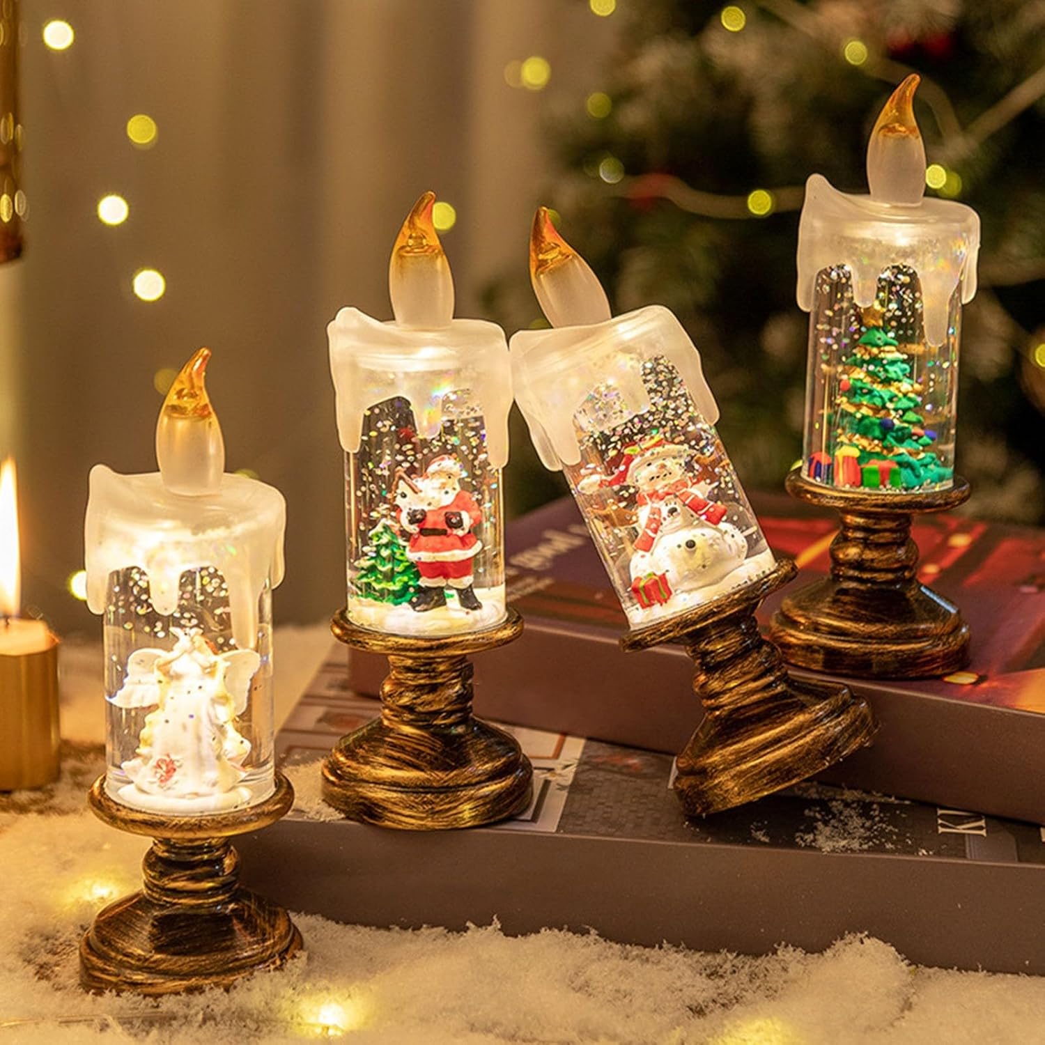 BUY 2 FREE SHIPPING🌲Christmas Flameless Candles