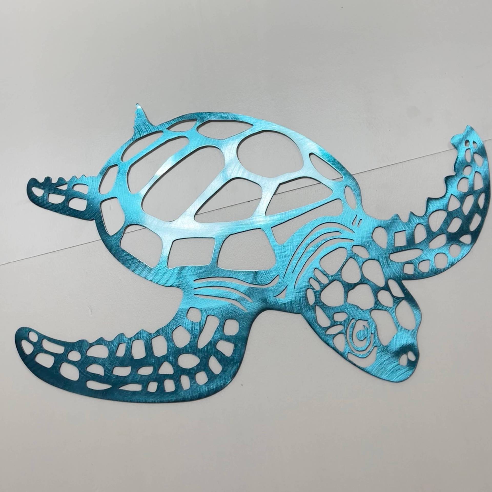 💕Handmade Sea Turtle Metal Wall Art