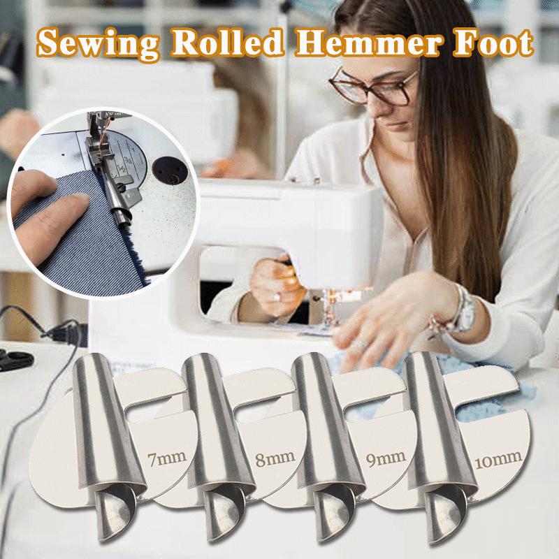 🔥Christmas Sale - Sewing Rolled Hemmer Foot