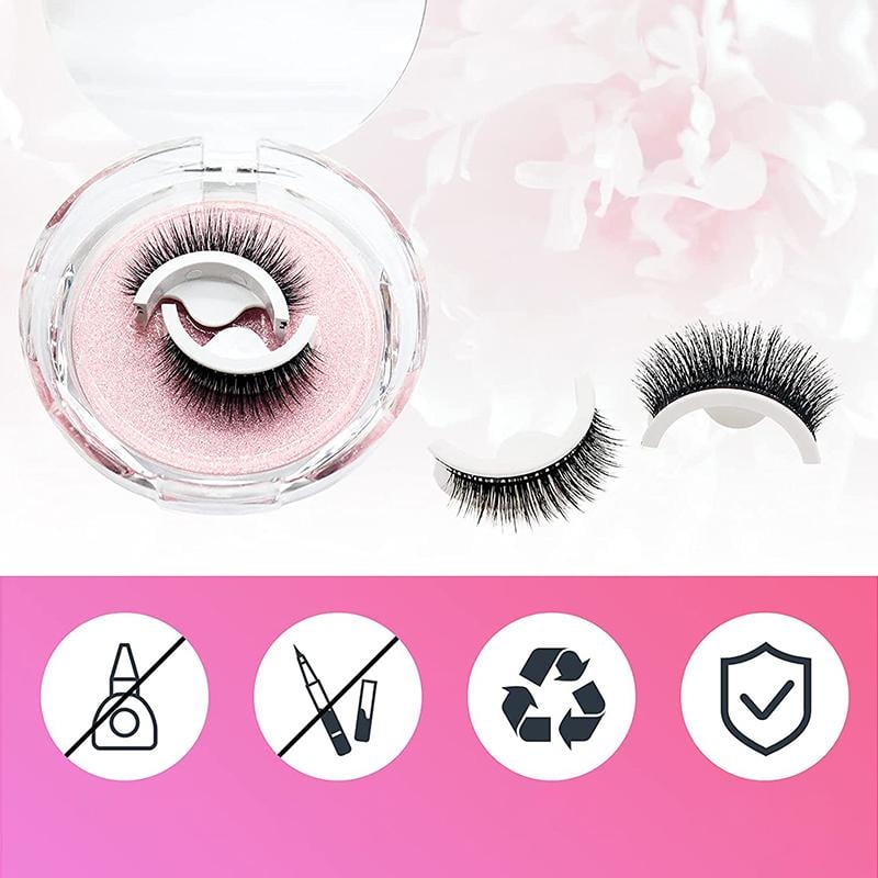 🔥LAST DAY 48% OFF🔥-Reusable Self-Adhesive Eyelashes