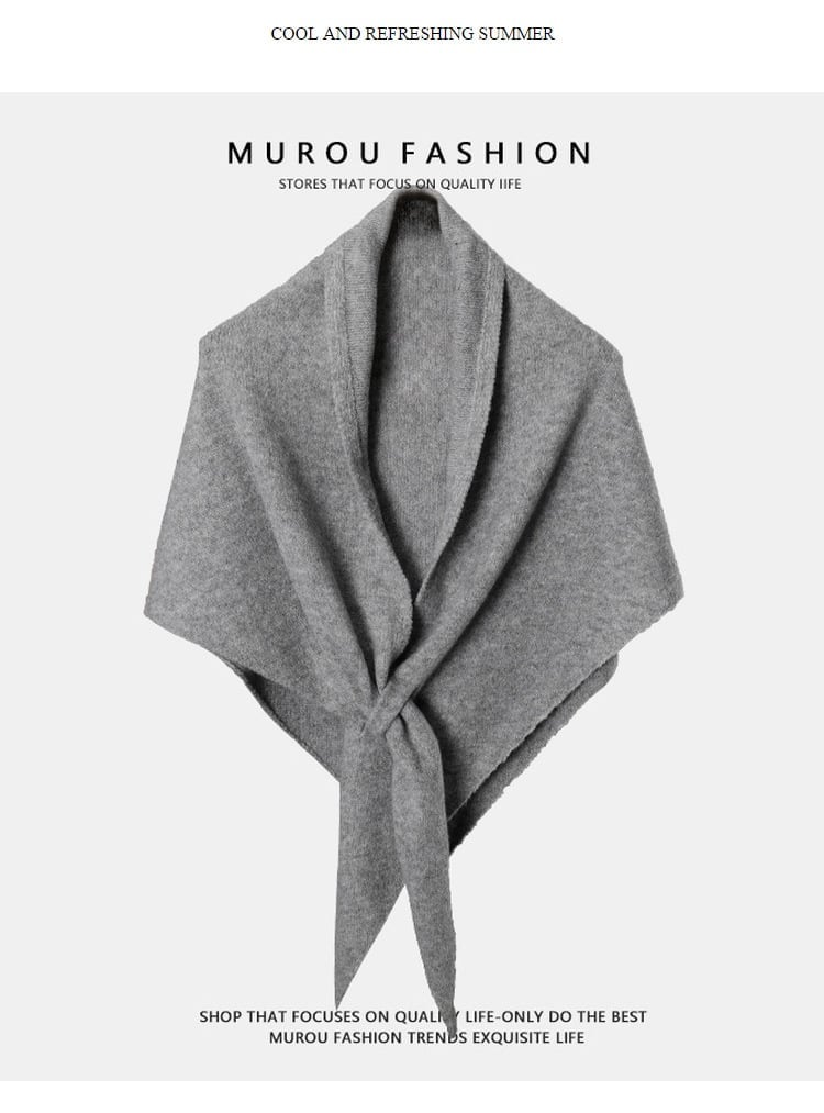 ⏰LAST DAY SALE 50% OFF - Women's Solid Color Shawl⚡Buy 2 Free Shipping