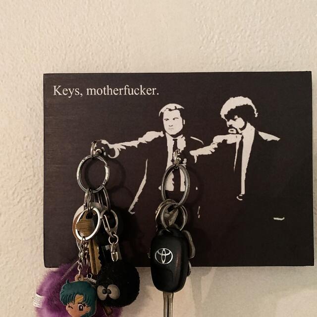 ✨2024 New Year Hot Sale🔥Pulp Fiction Key Holder