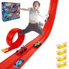 🔥Letzter Tag Verkauf 49% Rabatt🎁 Weihnachten 2025 Überraschungsgeschenk: DIY flexibles Rennbahn-Spielzeug 🚗