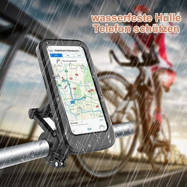 🔥Letzter Tag Verkauf 49% Rabatt 🔥Wasserdichte Fahrrad Motorrad Handy Halter