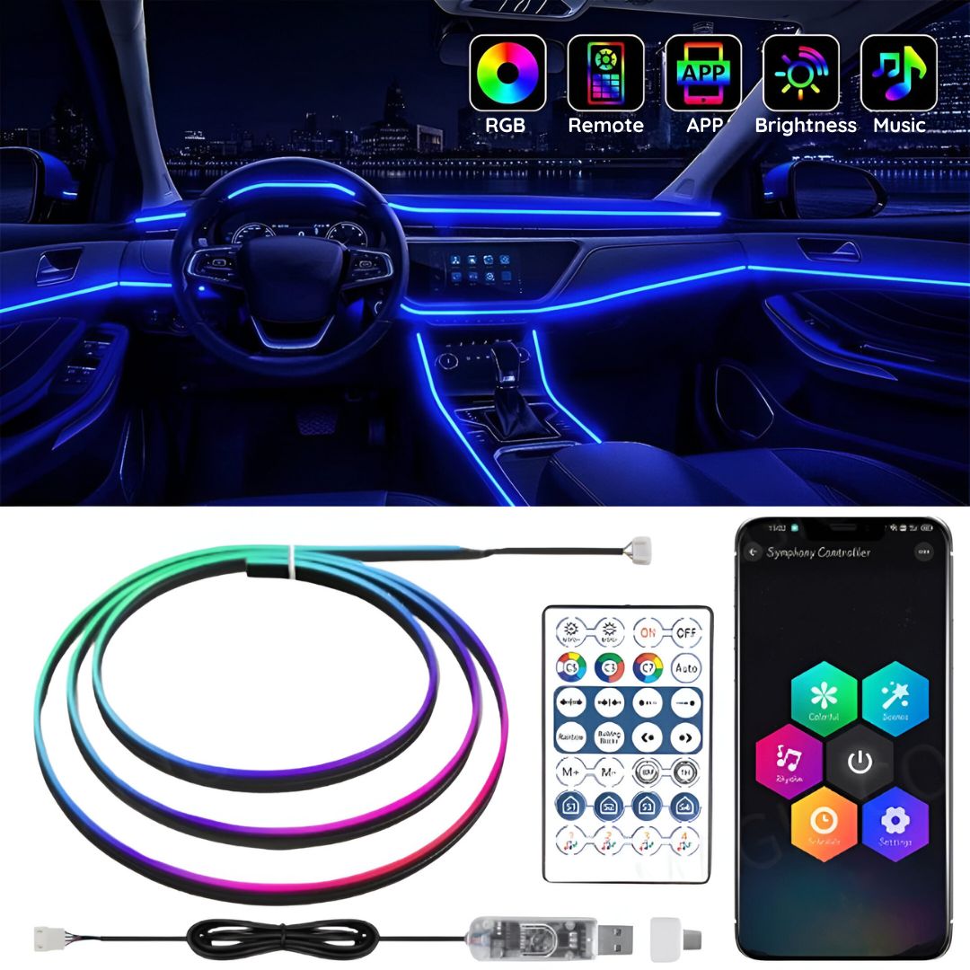 🎄🎅Christmas Presale - 49% OFF-✨Car Interior LED Lights