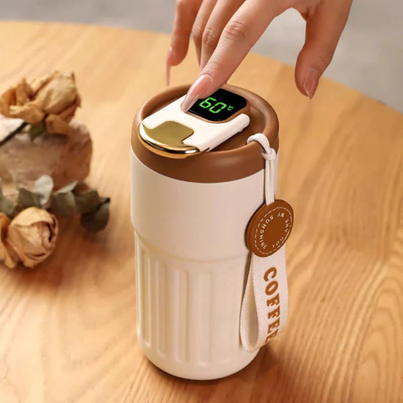 🔥Last Day 50% OFF🔥 - Coffee Thermos With Temperature Display