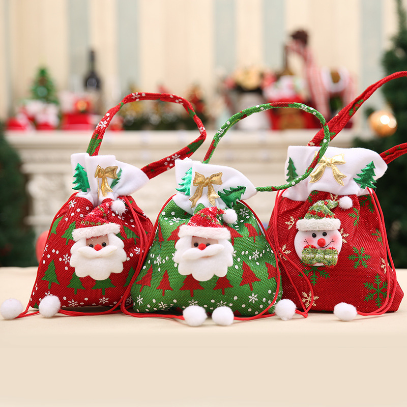 Early Christmas Sale 50%OFF - Drawstring Christmas Gift Bags