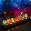 🔥Colorful Crystal Ball Decoration - Glass - Wood - 7 Balls in a Set