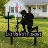 🎖️July 4th Flash Sale: 50% OFF Sitewide! 💕Handmade Memorial Metal Plaque For Soldiers