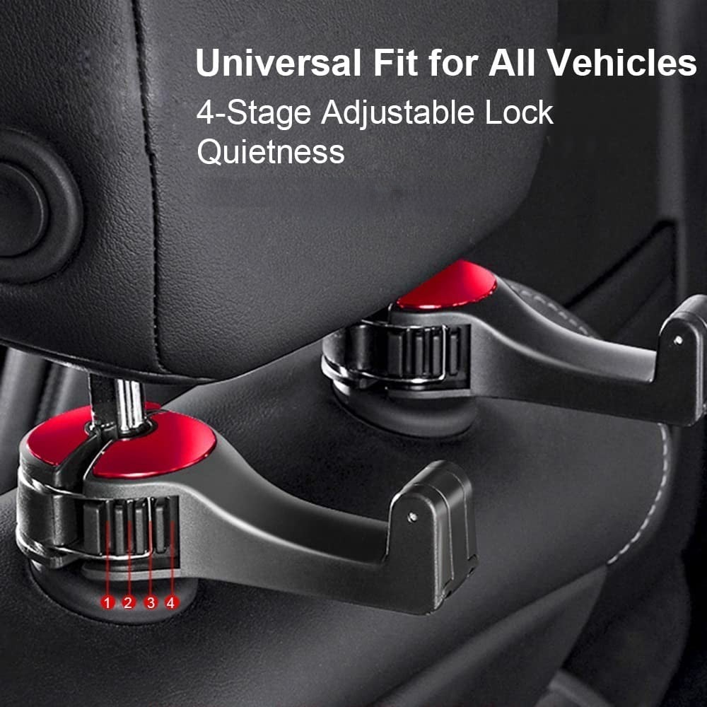 Last Day Special - Buy 2 Get 2 Free🔥 Upgraded Car Headrest Hidden Hook