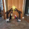 Jesus Nativity Scene Sign-BUY 2 FREE SHIPPING