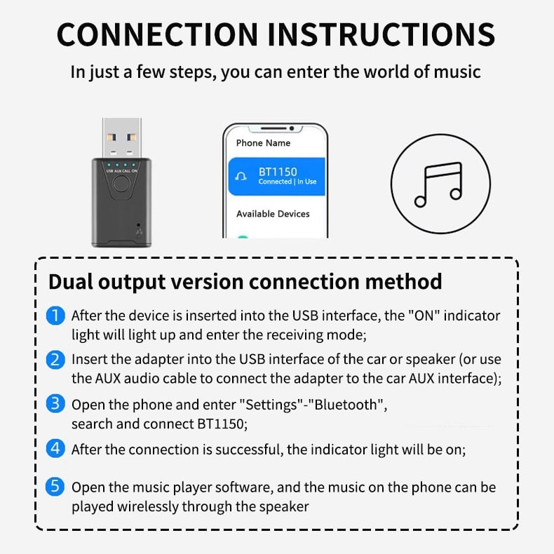 🎁TikTok Last Day Sale - 70% OFF🔥Mini Wireless CarPlay Adapter