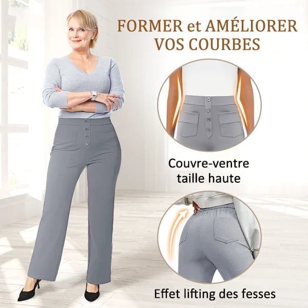 🔥Dernier jour 70% DE RÉDUCTION 🔥- Pantalon très élastique avec plusieurs poches