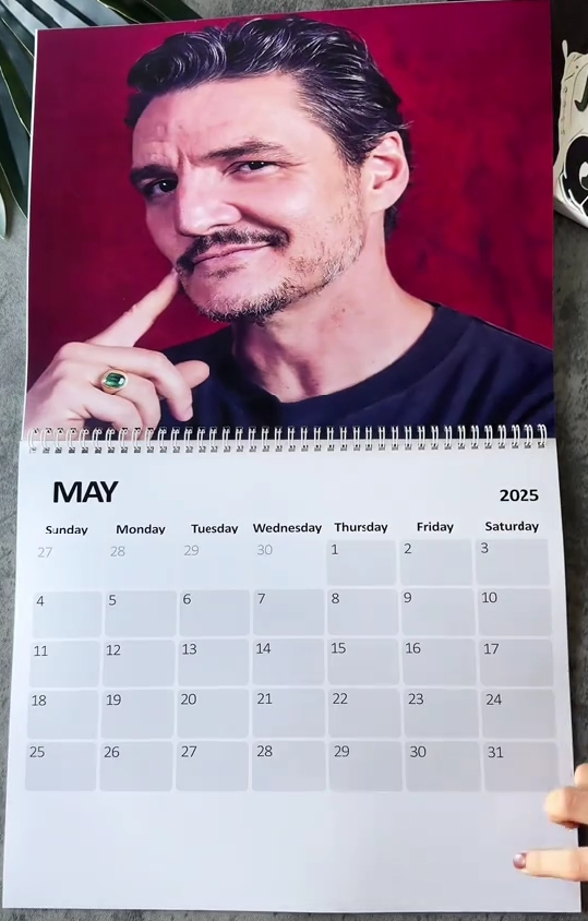 📅Pedro PASCALendar