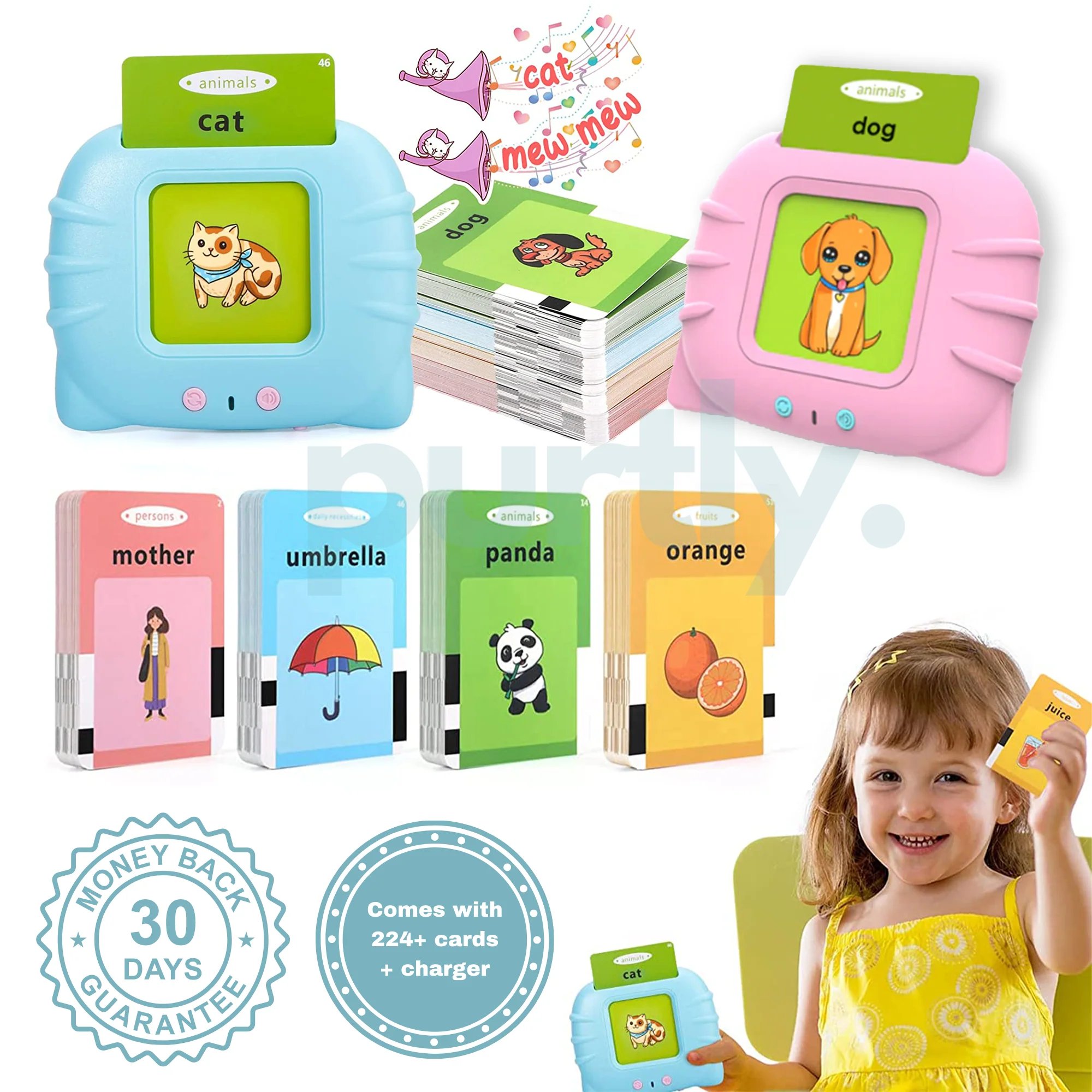 (🔥Last Day Promotion- SAVE 48% OFF)Audible Flashcards For Children(BUY 2 GET FREE SHIPPING)