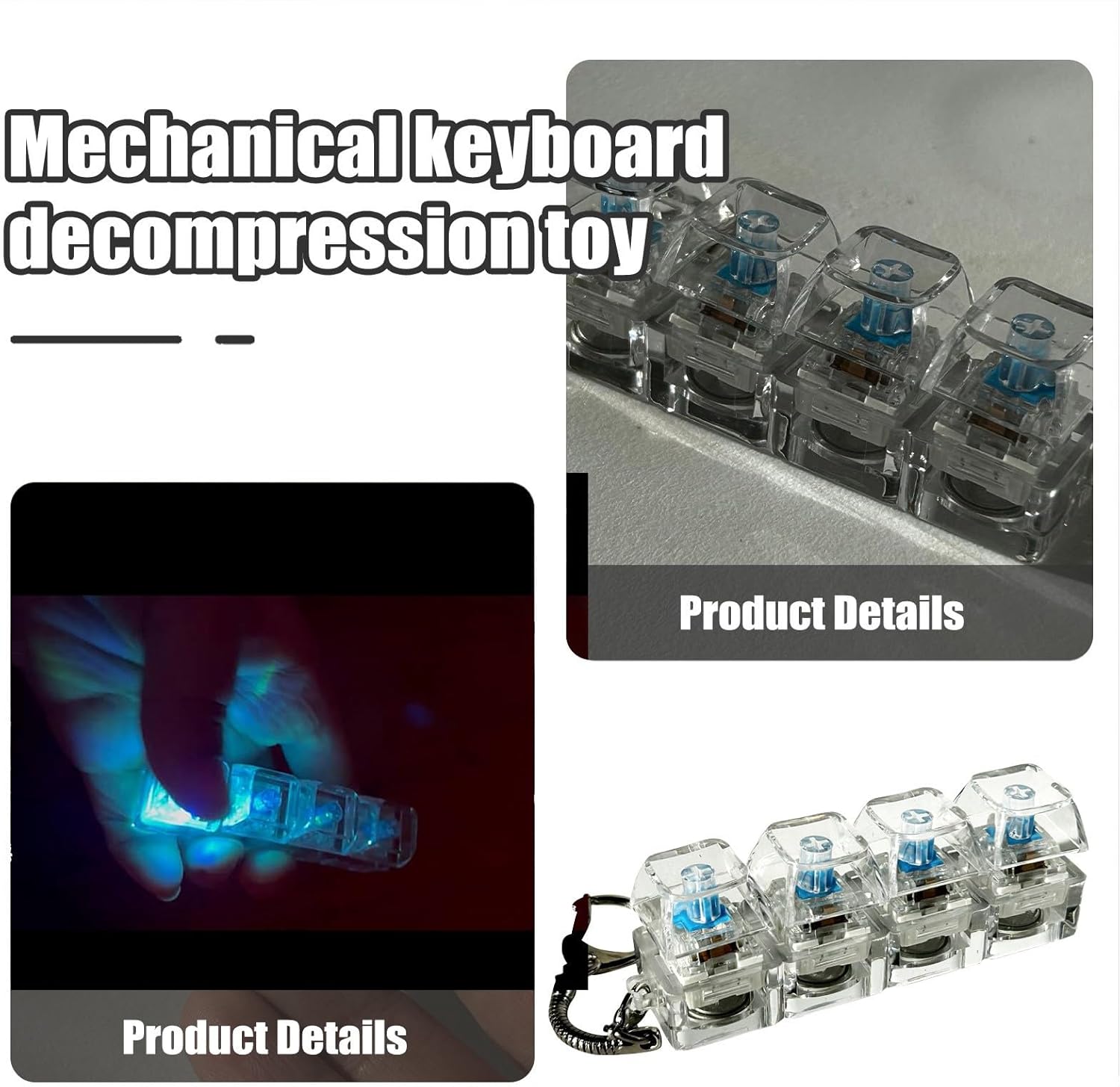 🔥Last Day Promotion 70% OFF🔥Toy Mechanical Keyboard⚡BUY 2 GET 1 FREE