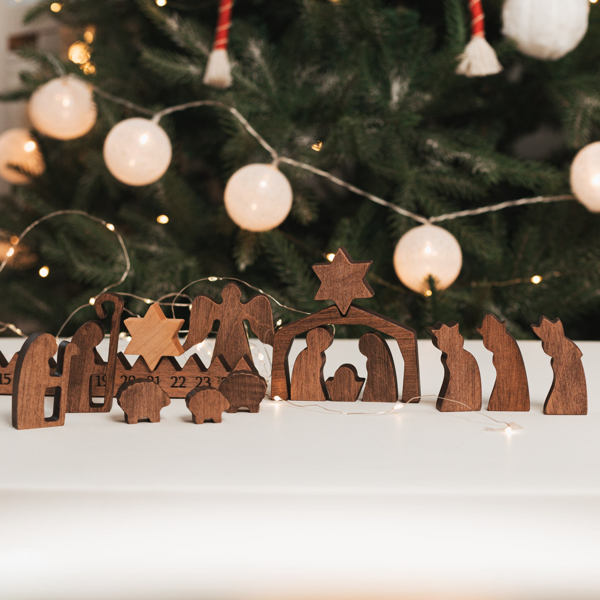 (🎄Early Christmas Sale - 49% OFF)🎁Nativity Scene & Christmas Countdown