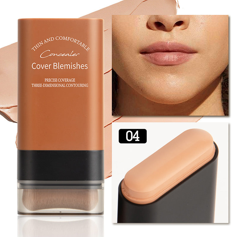 🎅Christmas Promotion 48% OFF-🎁-2025 for Best Hydrating Lightweight Foundation Stick with Brush