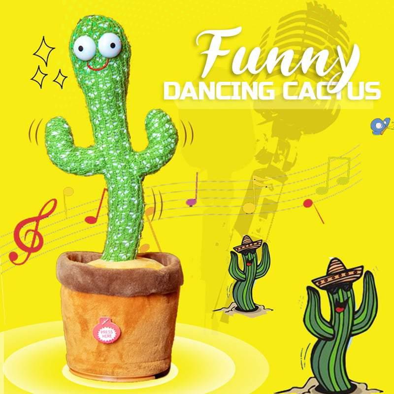 (🎄Christmas Hot Sale🔥🔥)The Funny Dancing Cactus Toy(BUY 2 FREE SHIPPING)