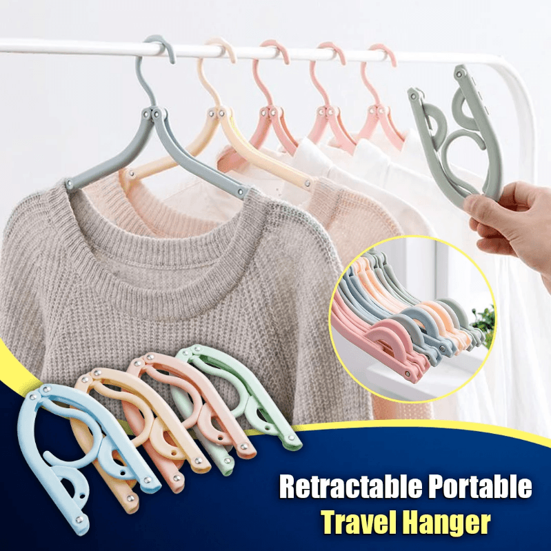 Last Day Promotion 48% OFF - Retractable Portable Travel Hangers 3 PCS / SET(BUY 3 SETS GET 1 FREE NOW)