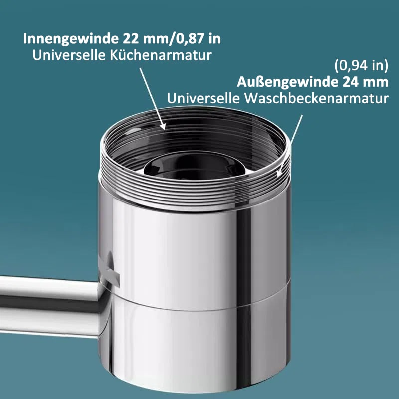 🔥NEU 2025 Drehbarer Universal-Wasserhahnverlängerer🔥