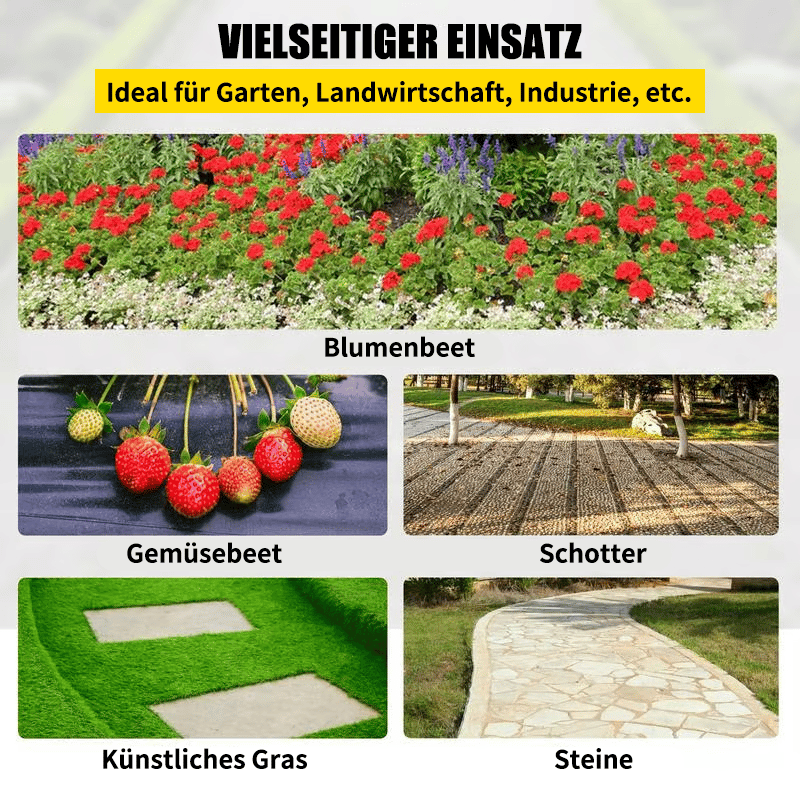 🔥Premium gewebte Unkrautbarriere