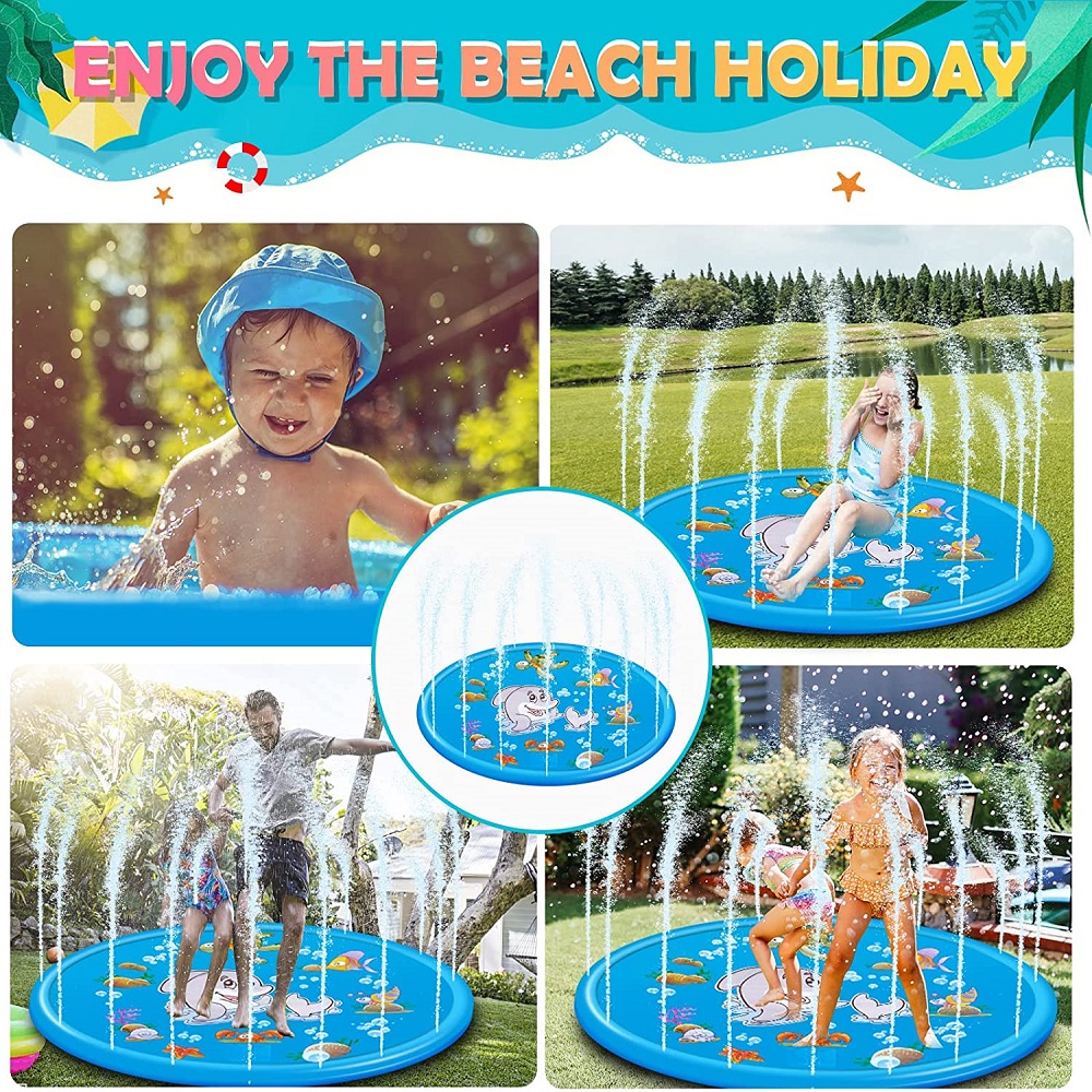 🔥Summer Promotion - 50% OFF 🔥 Kids Splash Pad-Outdoor Play Mat (Buy 2 Get Extra 5% OFF & Free Shipping)