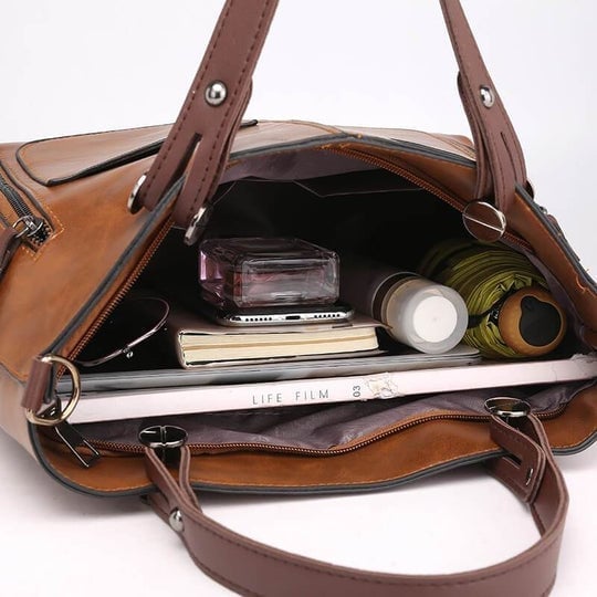 🔥 48%- Ladies vintage leather shoulder bag