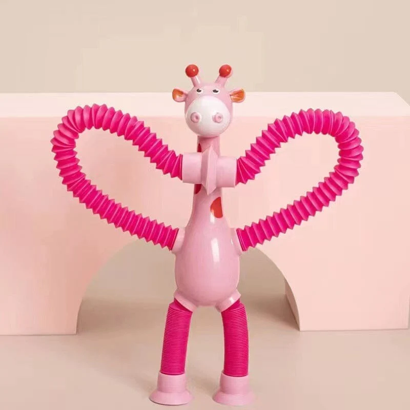 (💥Black Friday Hot Sale - 49% Off) Telescopic suction cup giraffe toy