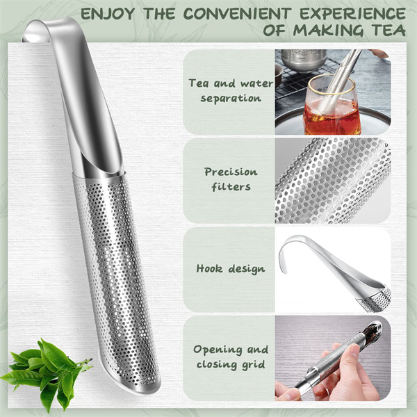 (🌲Early Christma Hot Sale- 49% OFF)Reusable Stainless Steel Tea Infuser (BUY 2 GET 1 FREE NOW)