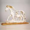 🔥Hot Sale 48% OFF-Galloping Horse Statue With Pony Stone Figurine