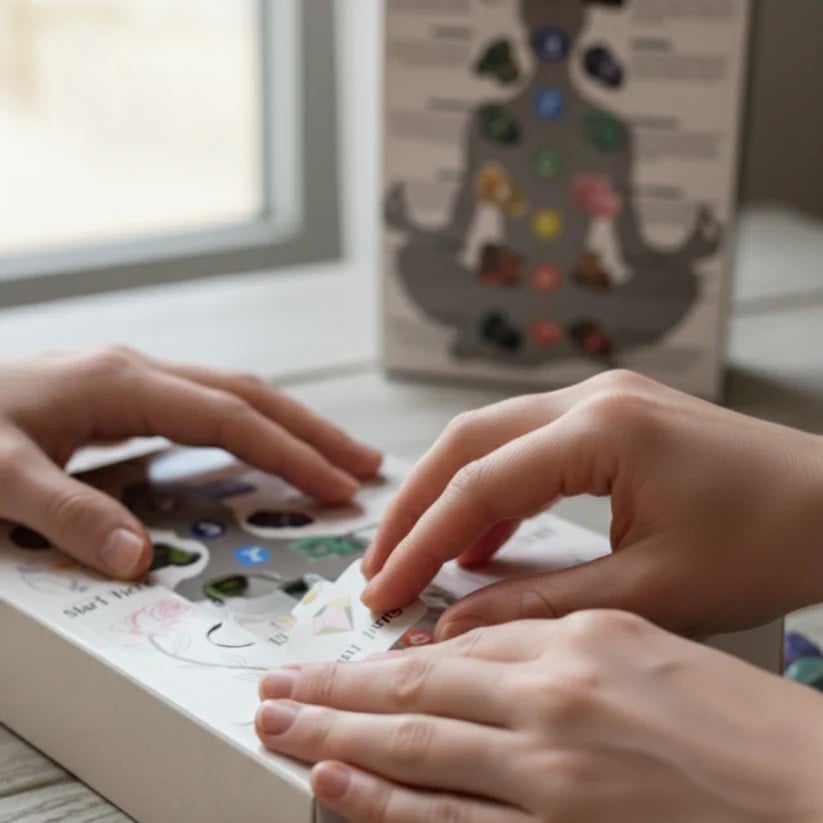 🎁TikTok Last Day Sale - 70% OFF🔥Hand-carved💎Crystal Advent Calendar🔮