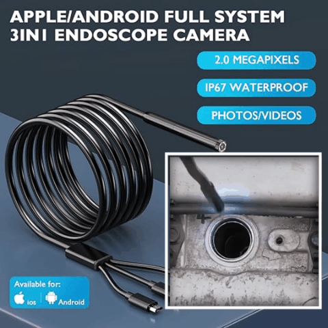 🔥Father's Day Sale 49% OFF - USB Endoscope ( Universal across all platforms )