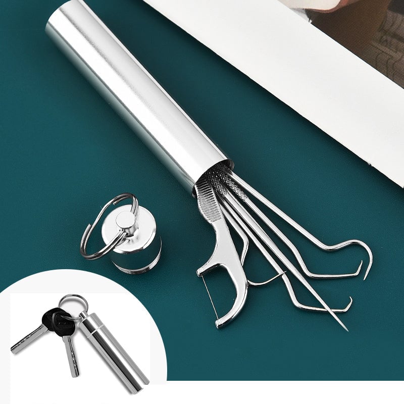 🔥Last Day Promotion 50% OFF🔥Stainless steel portable toothpick